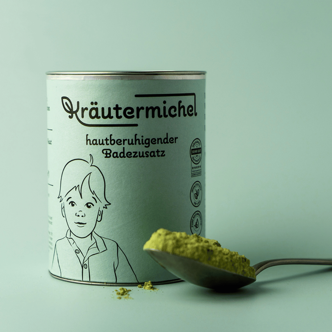 Hautberuhigender Badezusatz