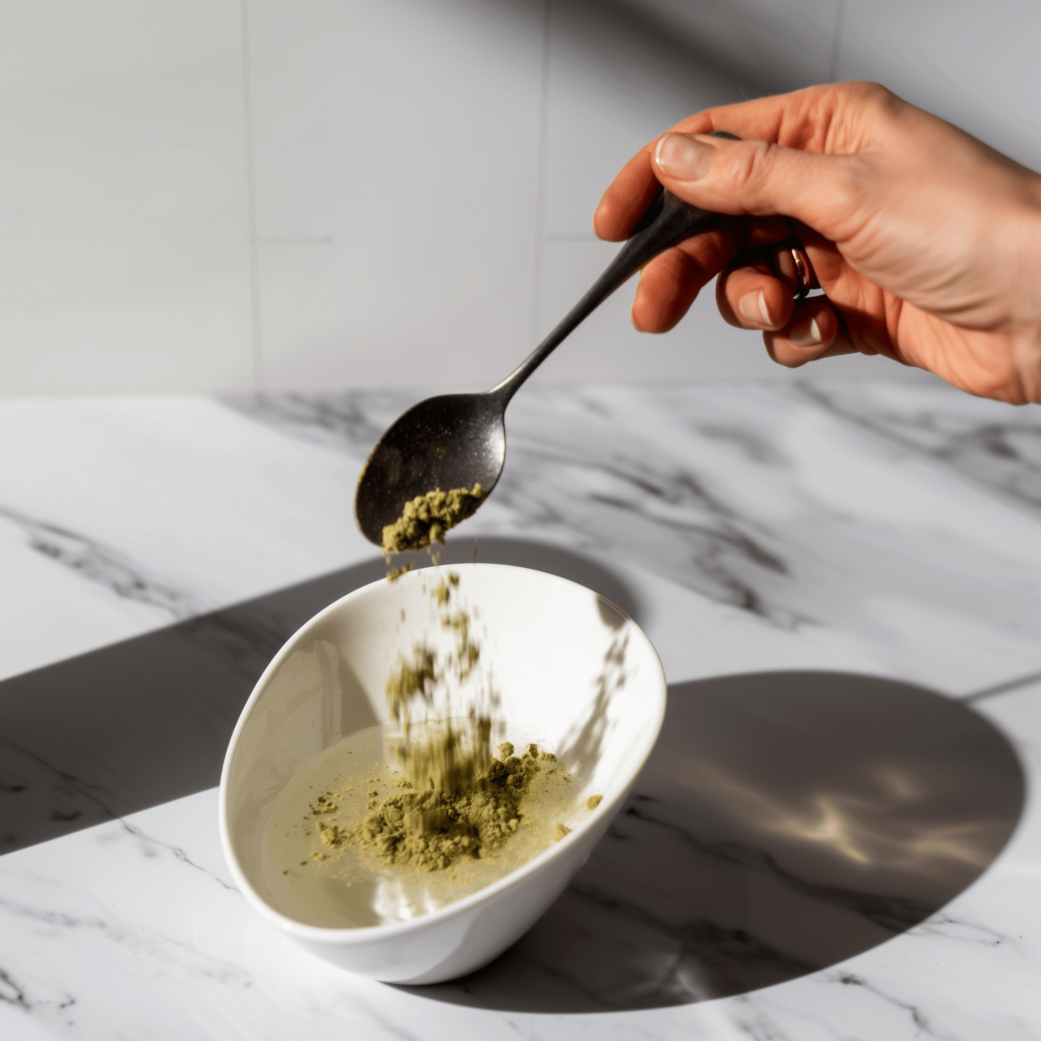 Kräutermichel 3-Zutaten-Pflege: Pulver löst sich in Wasser auf. Seifenfrei & ohne Brennen mit Hafer, Stiefmütterchen & Spitzwegerich für jedes Alter.